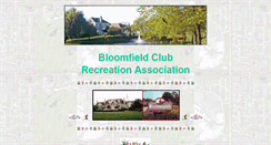 Desktop Screenshot of bloomfieldclub.org